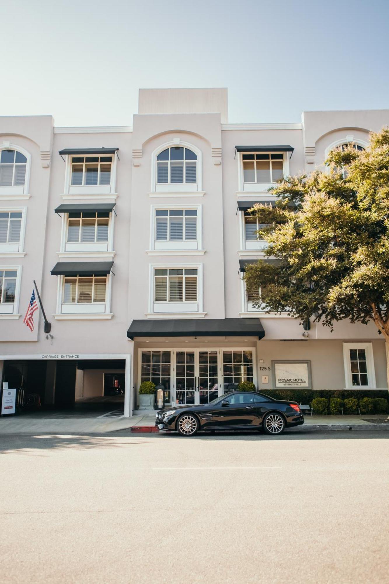 Mosaic Hotel Beverly Hills Los Angeles Eksteriør bilde
