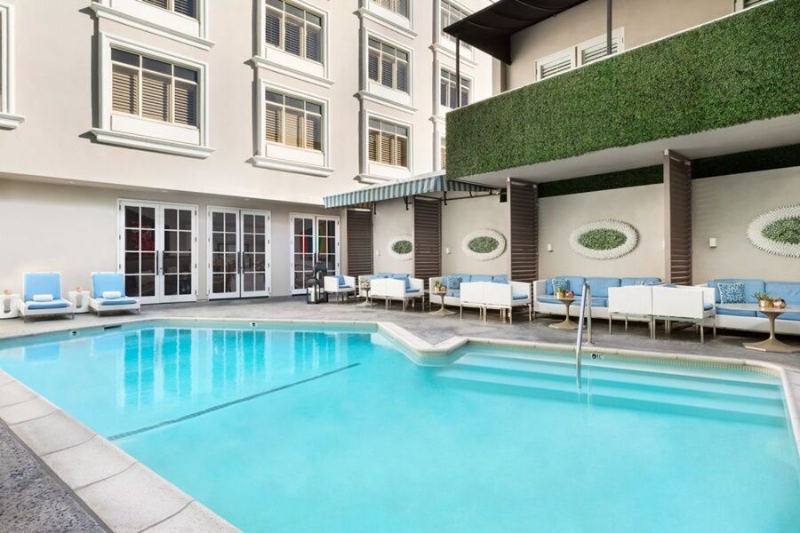 Mosaic Hotel Beverly Hills Los Angeles Eksteriør bilde